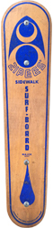 Manning Zipees Sidewalk Surf Board Major M369 Top