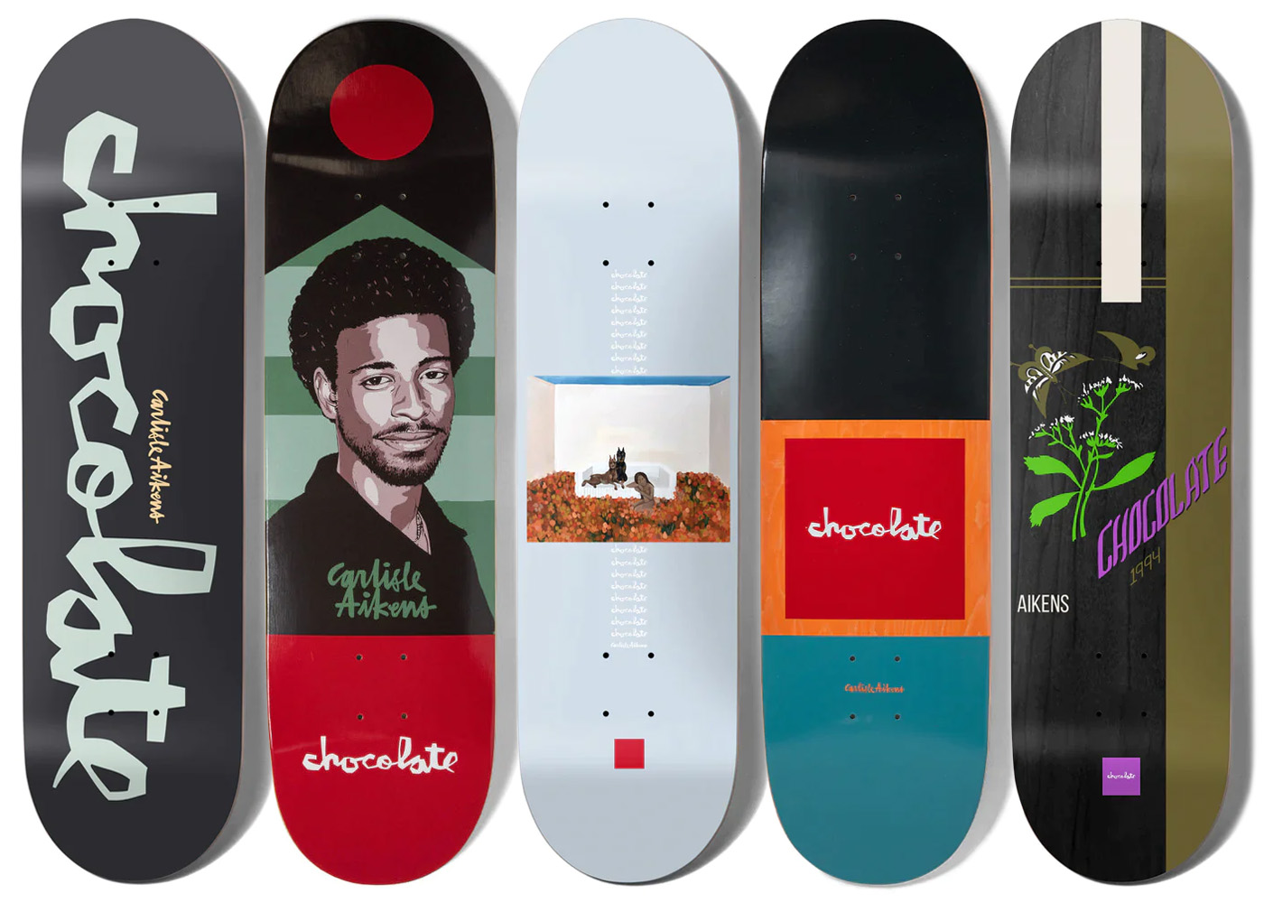 Interview with Carlisle Aikens Pro Skater for Chocolate Skateboards Board Graphics 2