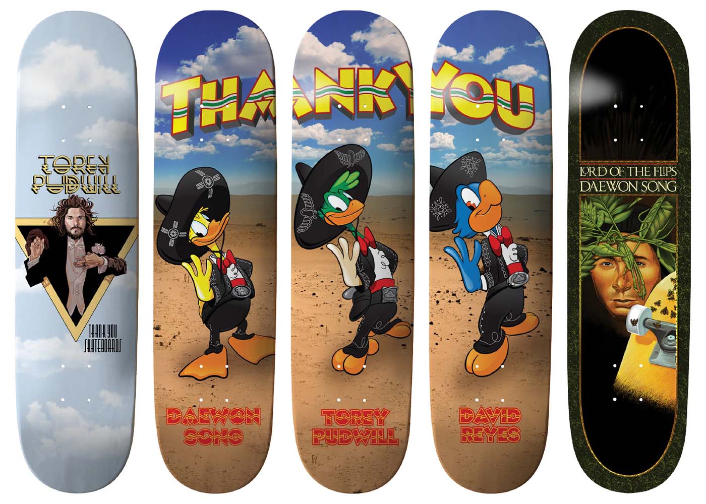 Interview with Joshua Clements Art Director at Thank You Skateboards Graphics 1