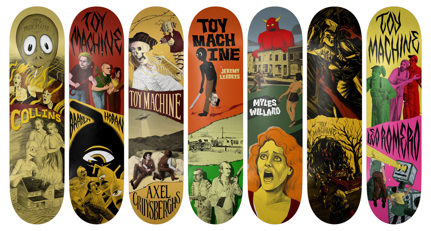 Interview with Van Eggers, Artist and Illustrator (Toy Machine, Foundation, Girl, Deathwish) Skateboard Graphics 2