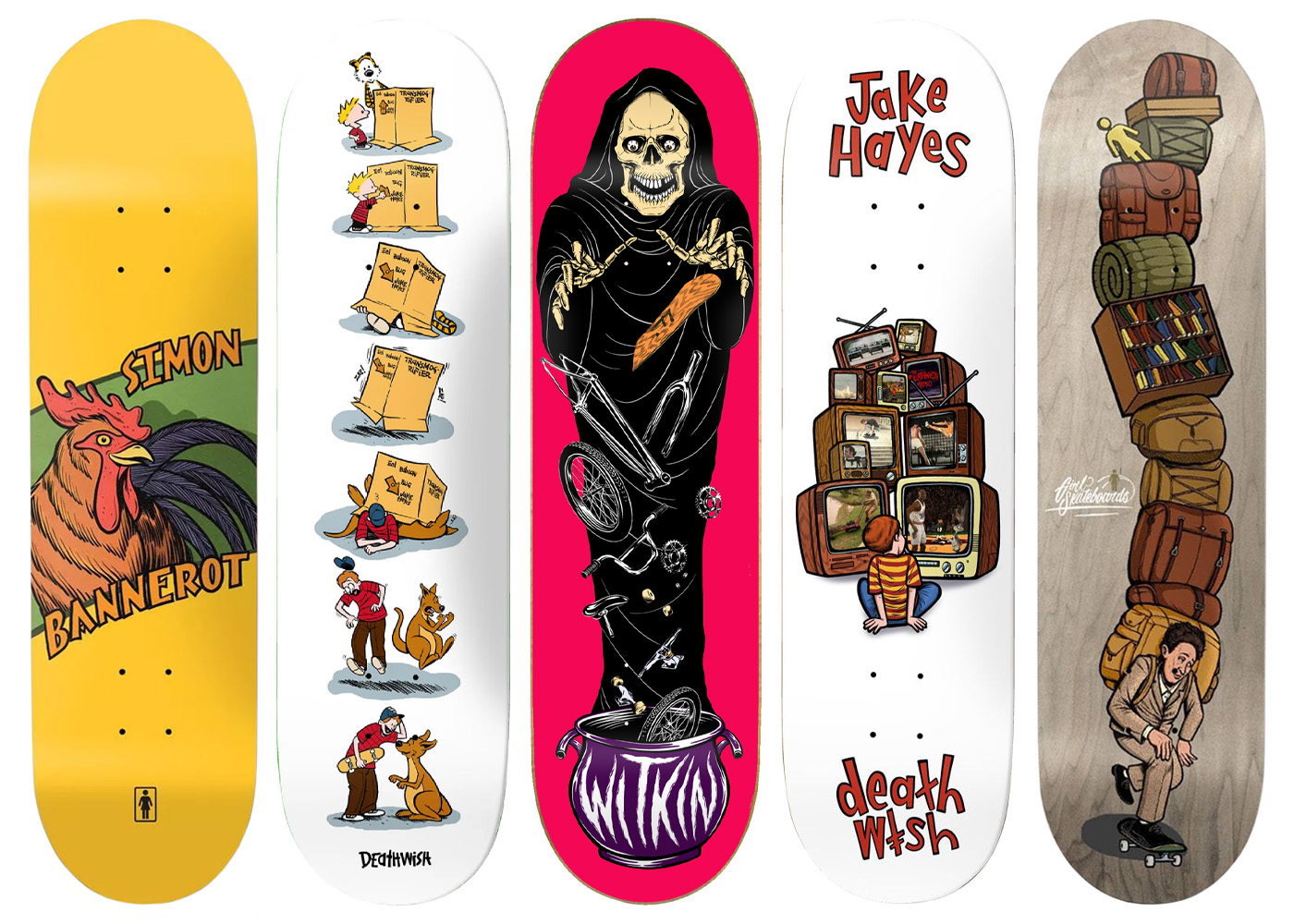 Interview with Van Eggers, Artist and Illustrator (Toy Machine, Foundation, Girl, Deathwish) Skateboard Graphics 5