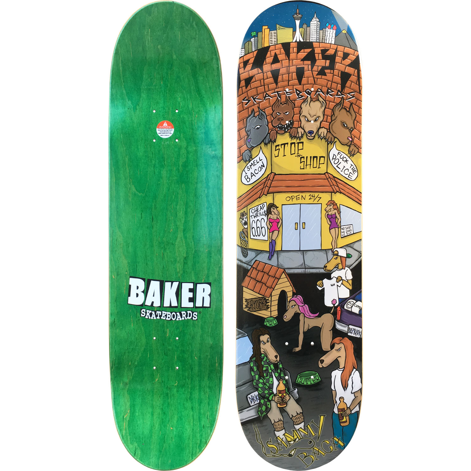 Sammy Baca Baker Doggs Deck